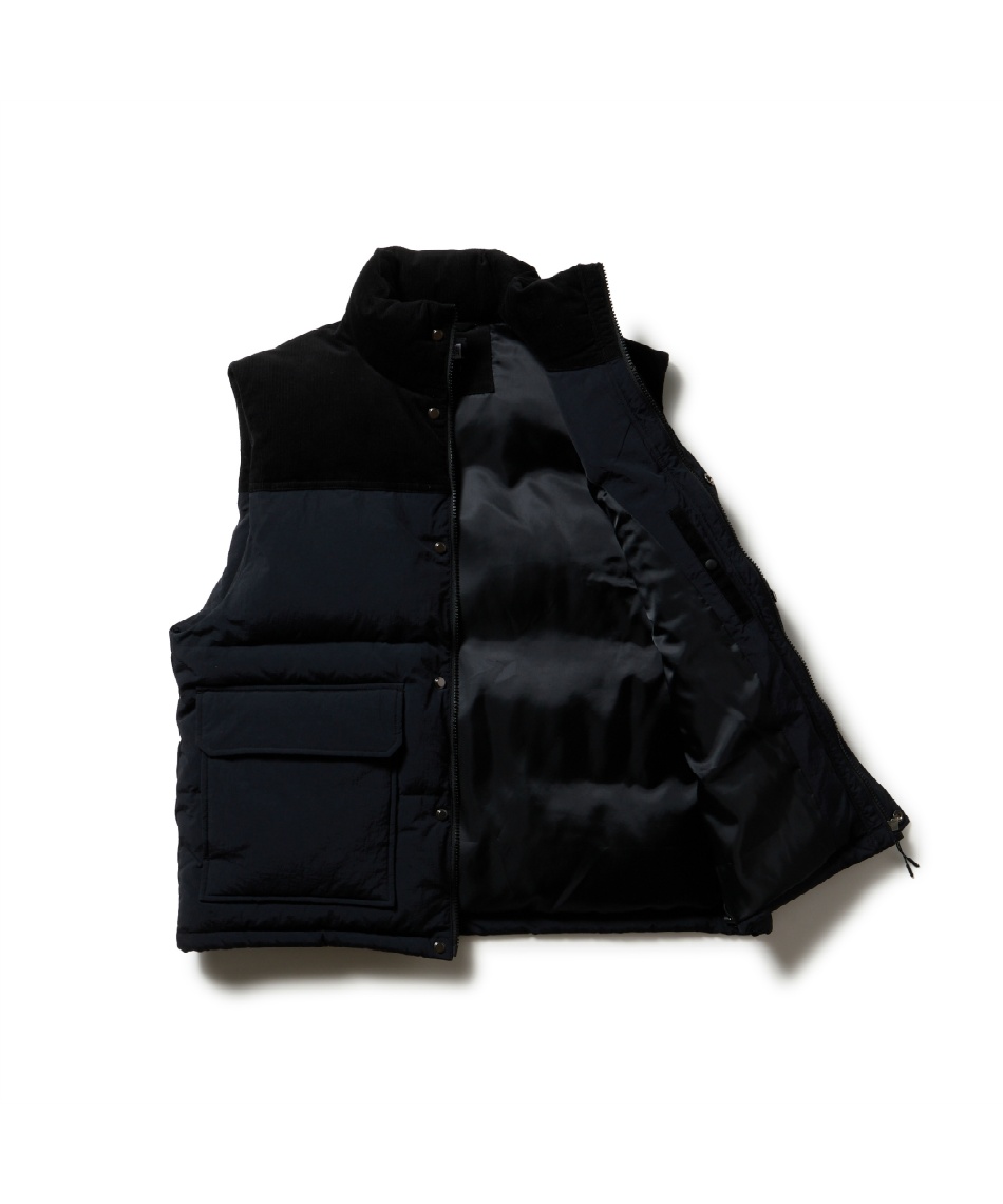 ニューエラ(NEW ERA) スウェット DOWN VEST COMBI ダウンベストコンビ