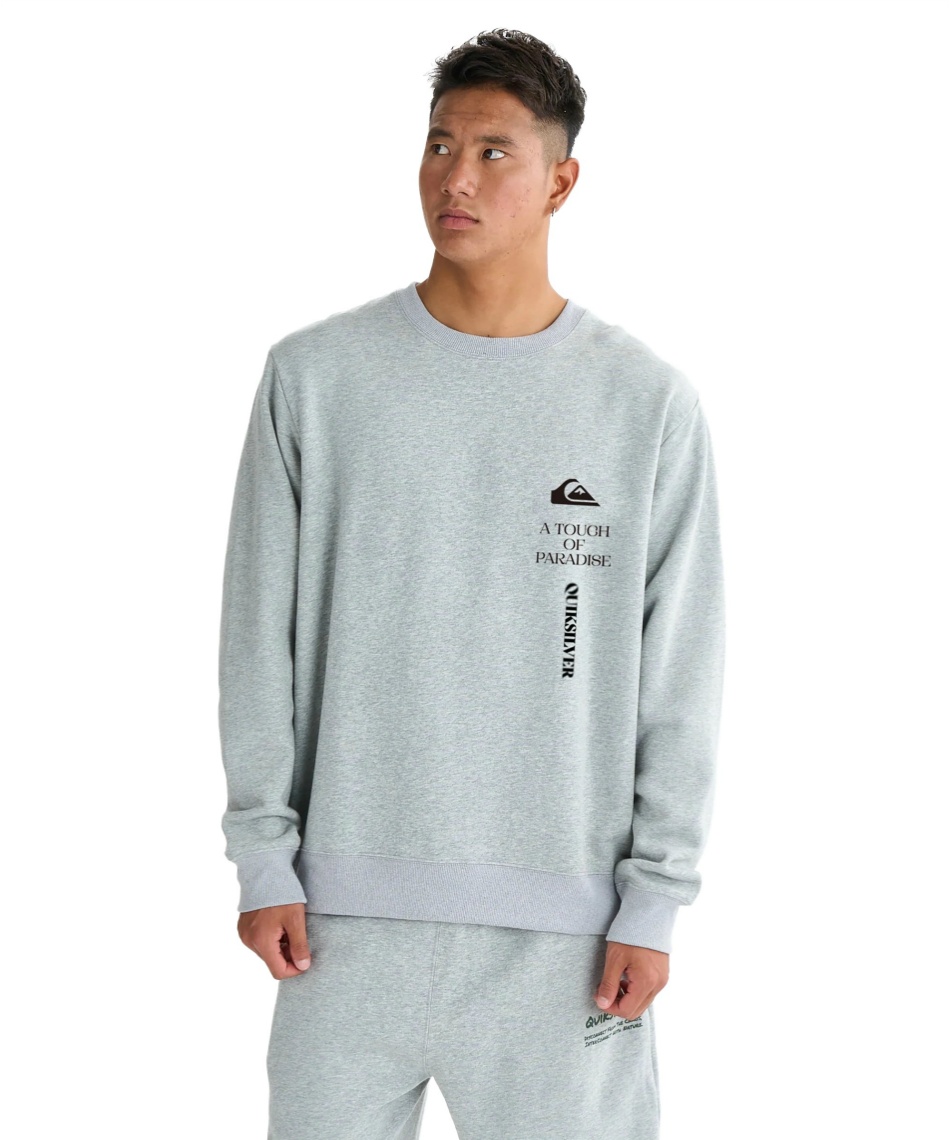 クイックシルバー(QUIKSILVER) スウェット BW VERTICAL LOGO SWEAT