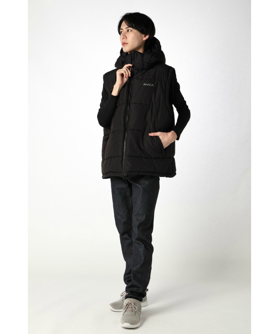 ルーカ(RVCA) パーカー RVCA PUFFER VEST パファー ベスト