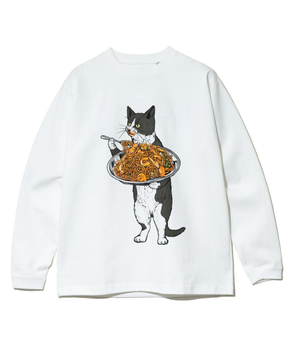 02/03 マンU ホーム 10番 ファン・ニステルローイ レトロ長袖Tシャツ ゴースローキャラバン(Go Slow Caravan) Tシャツ 長袖 超ヘビーUSA/C