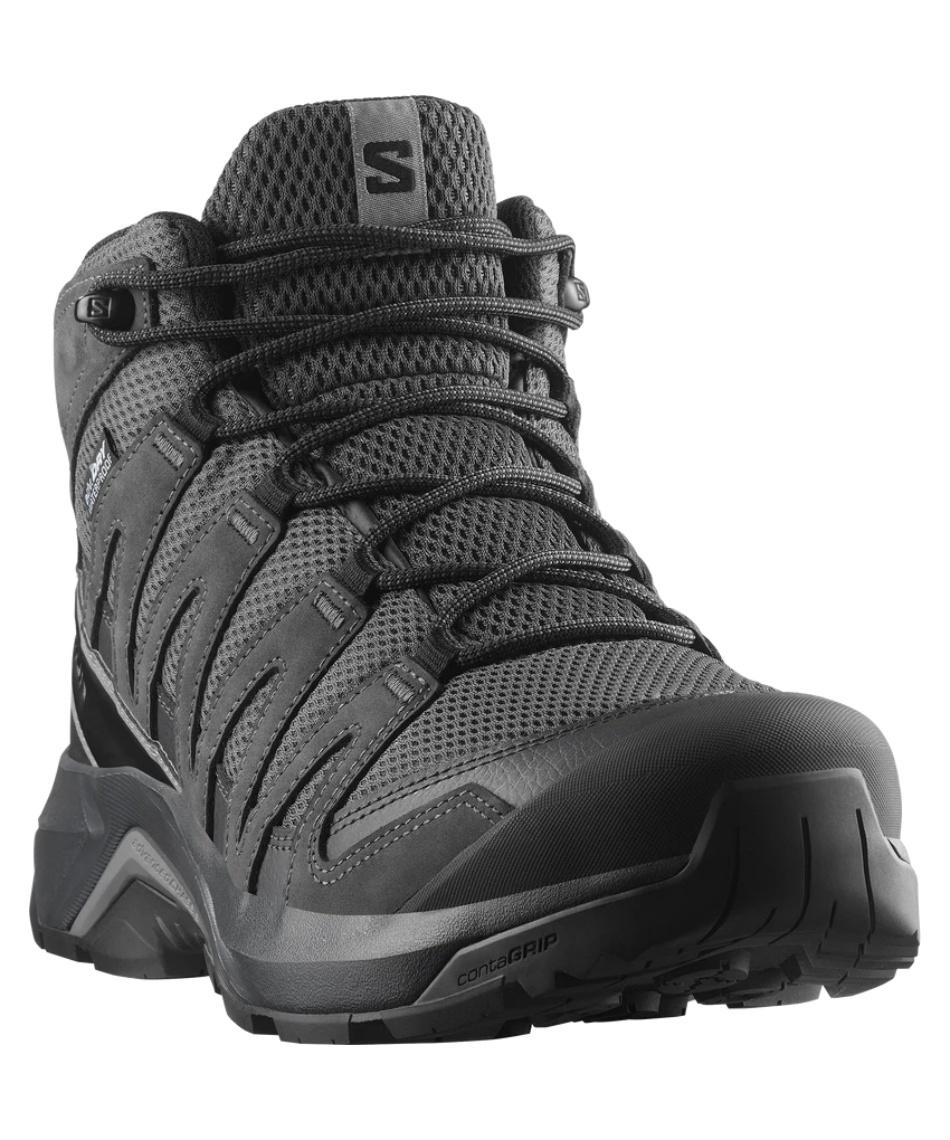 サロモン(SALOMON) トレッキングシューズ ゴアテックス ミッドカット X