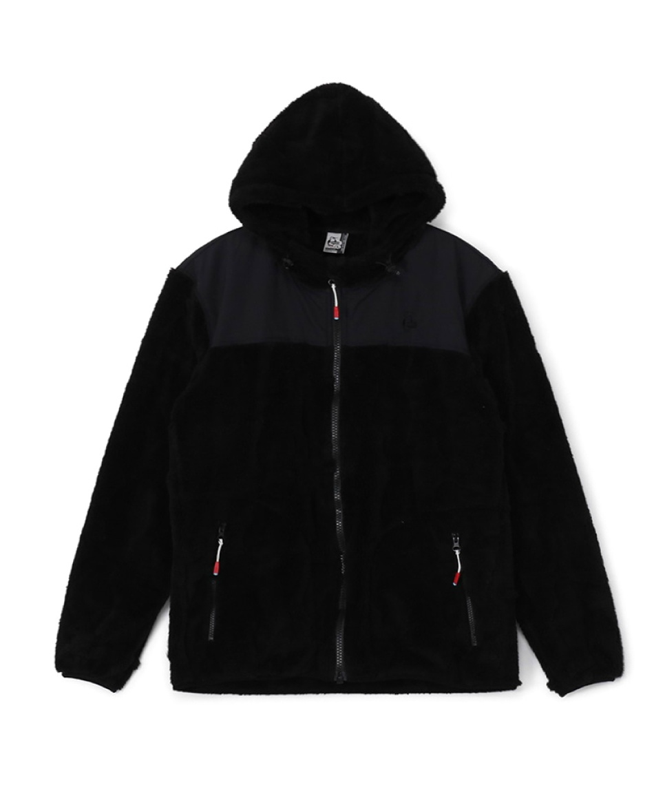 l|Cg133pt 10% OFF^SALE yz`X(CHUMS) t[X WPbg u[r[GWbvp[J[ Booby Elmo Zip Parka CH04-1479 Y Black^BK XL