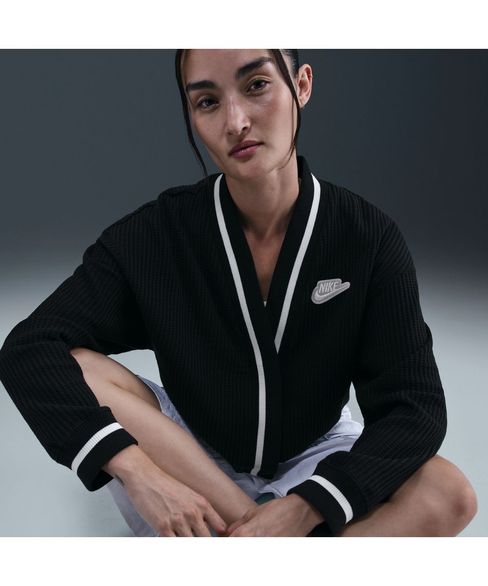 ナイキ(NIKE) カーディガン NSW PREP ワッフルカーデガン IM7468-010