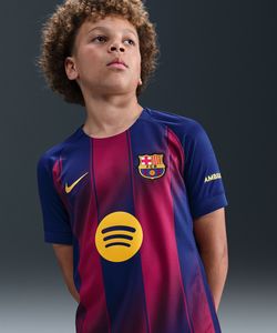 獲得ポイント120pt 【送料無料】ナイキ(NIKE) サッカーウェア レプリカシャツ 25 JR FCB 1stレプリカ HJ5287-456 ジュニア 456(BL/GD) 130