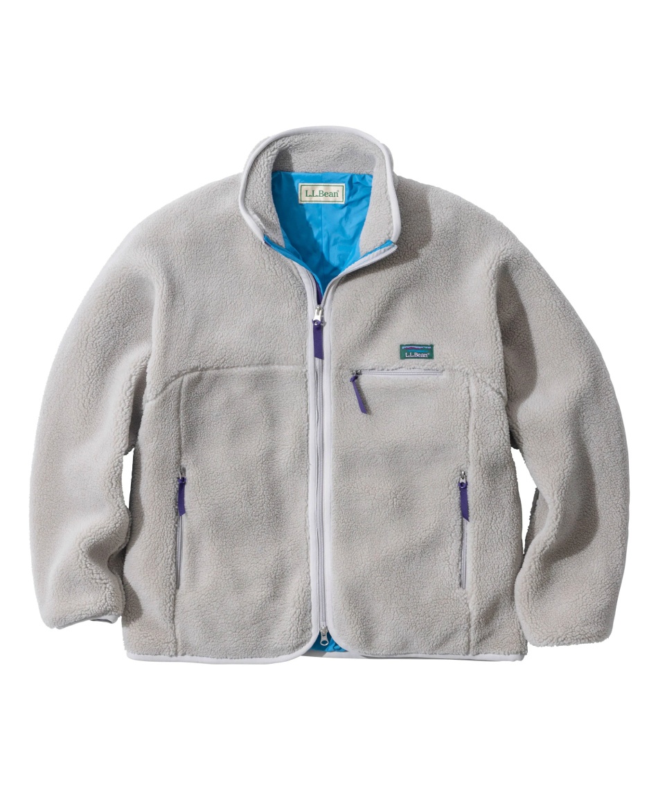 l|Cg230pt yzGEGEr[(L.L.Bean) t[X WPbg gbvVE{AEt[XEWPbg Topsham Boa Fleece Jacket 5575-2037 Y Silvergrey M