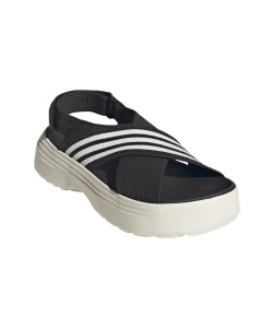 �l���|�C���g80pt �y���������z�A�f�B�_�X(adidas) �V�����[�T���_�� ���C�t�X�^�C�� �T���_�� LIFESTYLE SANDAL KK0394 OTQ56 ���f�B�[�X BK�^WH 25�D5