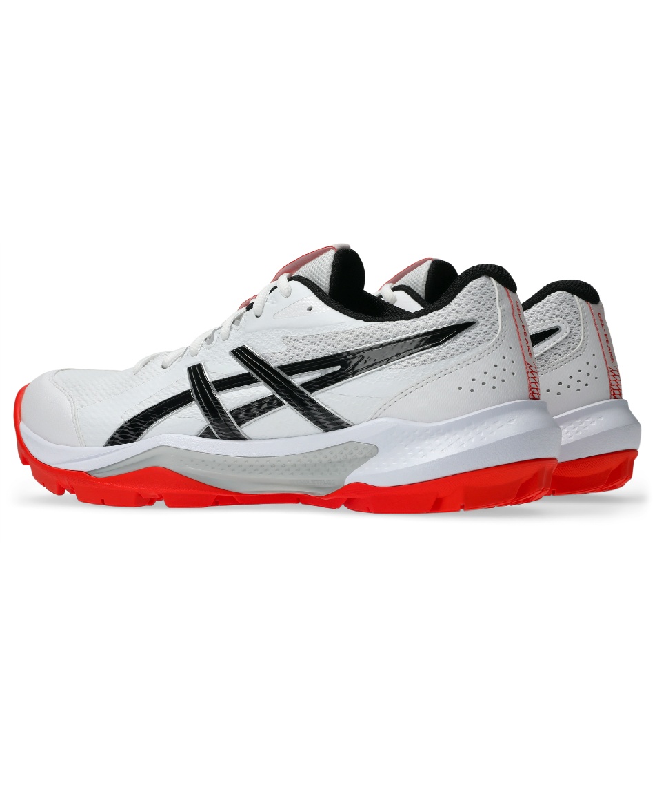 アシックス GEL-PEACE ホワイト/ブラック スパイクシューズ アシックス(asics) ハンドボールシューズ ゲルピーク GEL-PEAKE 3