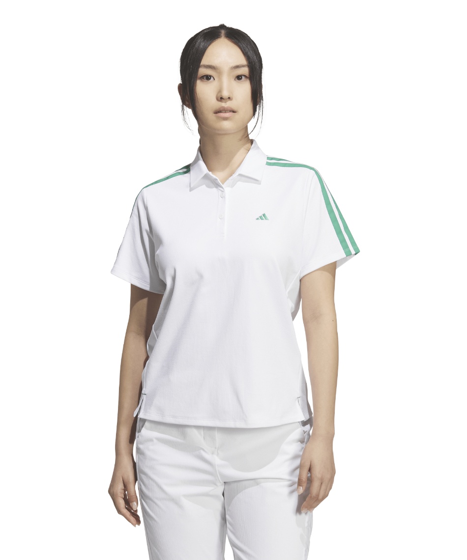 �l���|�C���g76pt 15% OFF�^SALE �y���������z�A�f�B�_�X(adidas) �S���t�E�F�A �|���V���c ���� �X���[�X�g���C�v�X �N���C�}�N�[�� �s�P RT644 �y�������K�i�z�y2026�N�t�ă��f���z ���f�B�[�X �z���C�g J�^M