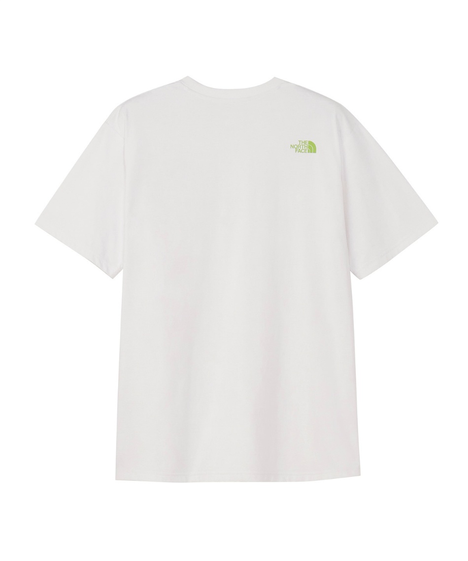 ノベルティ　半袖Tシャツ ホワイト Tシャツ 半袖 ショートスリーブ ES マウンテンロゴティー NT32686-W
