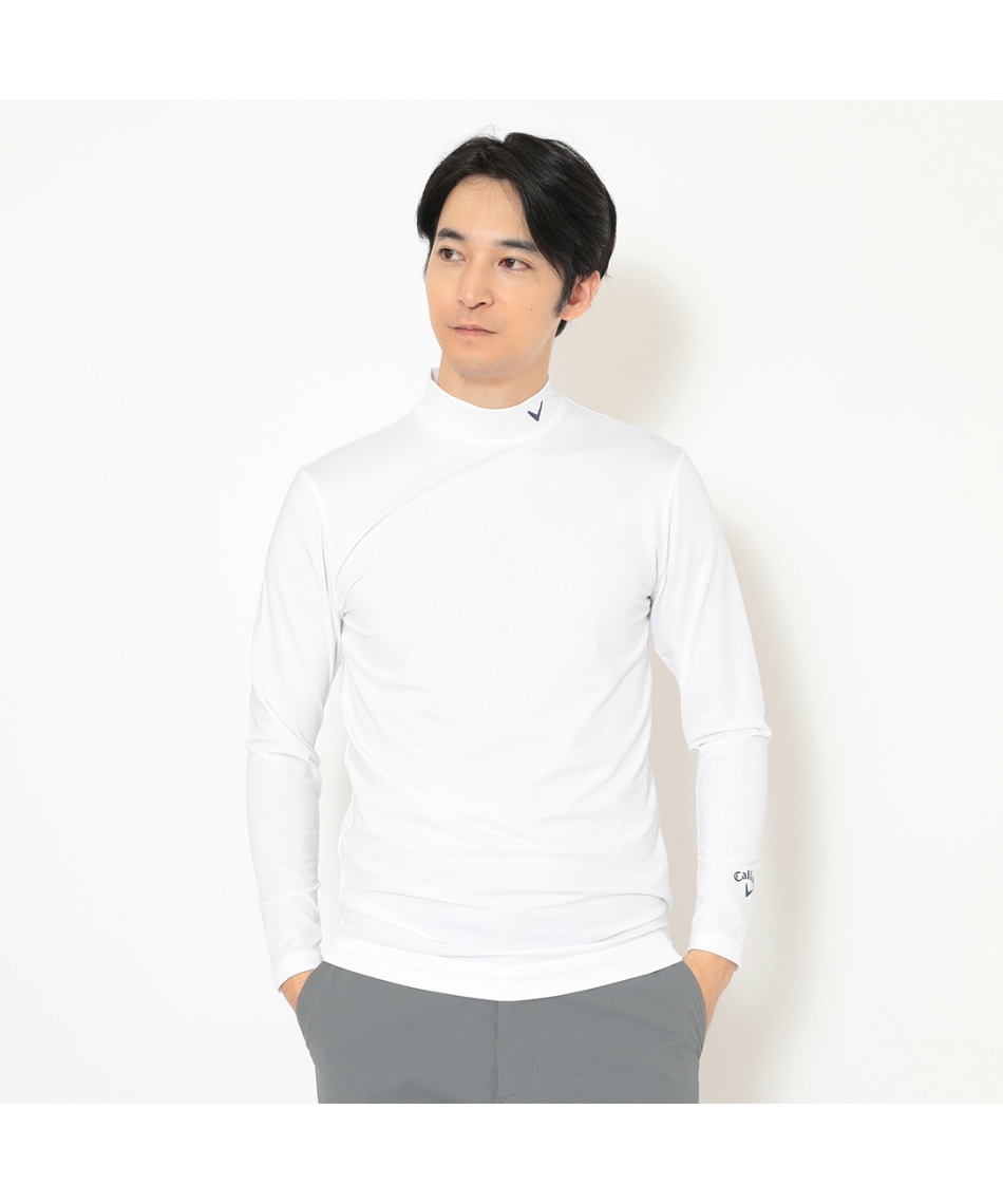 △ キャロウェイ(Callaway) ゴルフウェア シャツセット 千鳥プリント