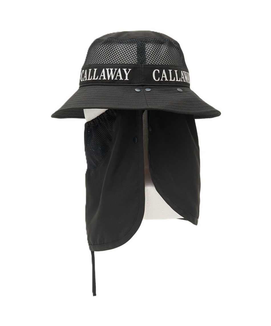 キャロウェイ　ゴルフ ハット レディース 日よけフェイスカバー付3WAYハット キャロウェイ(Callaway) ゴルフ ハット 日よけフェイスカバー付3WAY