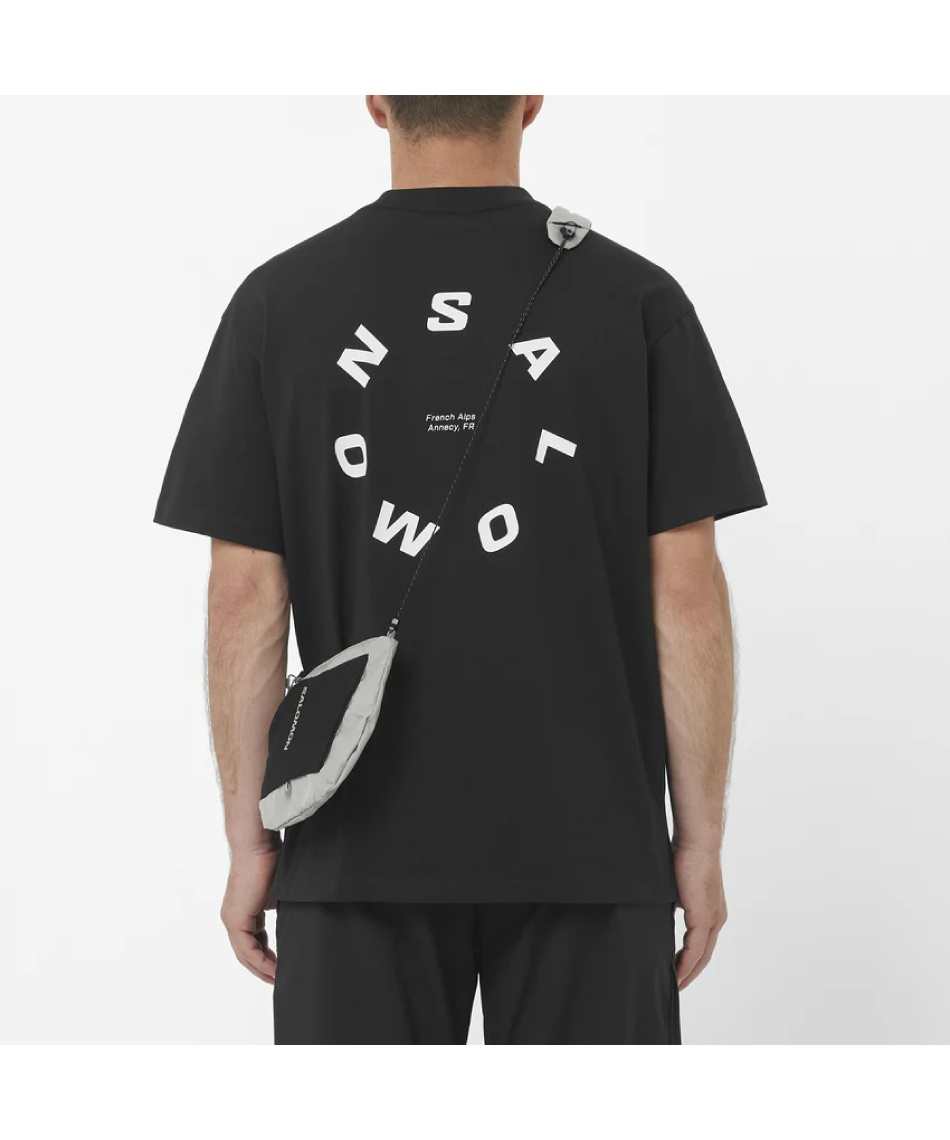 サロモン(SALOMON) Tシャツ 半袖 ROUND LOGO GRAPHIC ラウンドロゴ