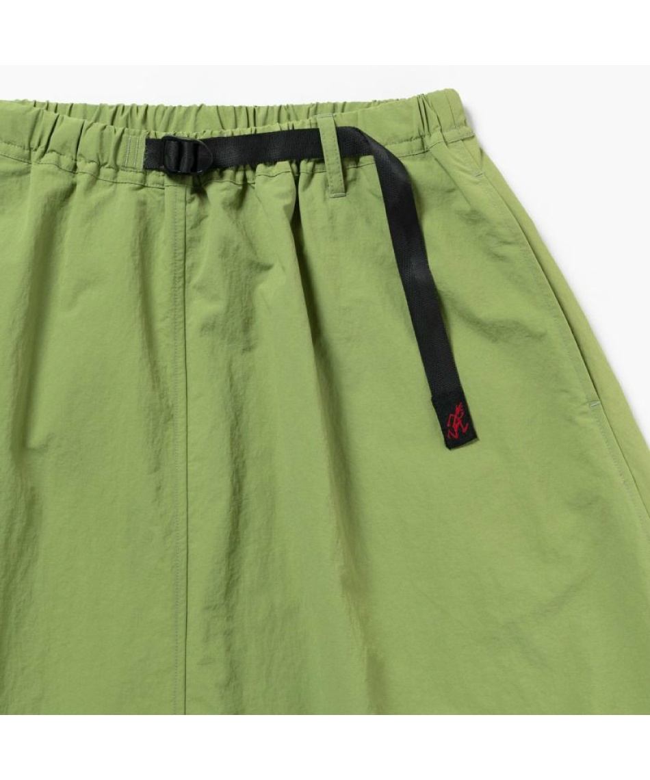 ロングスカート NYLON FLARE SKIRT ナイロンフレアスカート GLSK6