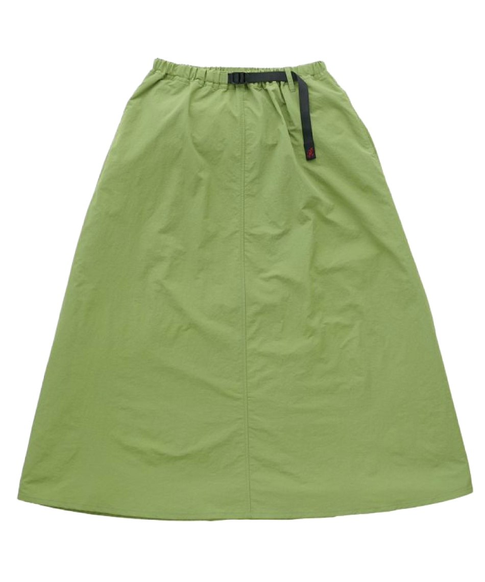ロングスカート NYLON FLARE SKIRT ナイロンフレアスカート GLSK6