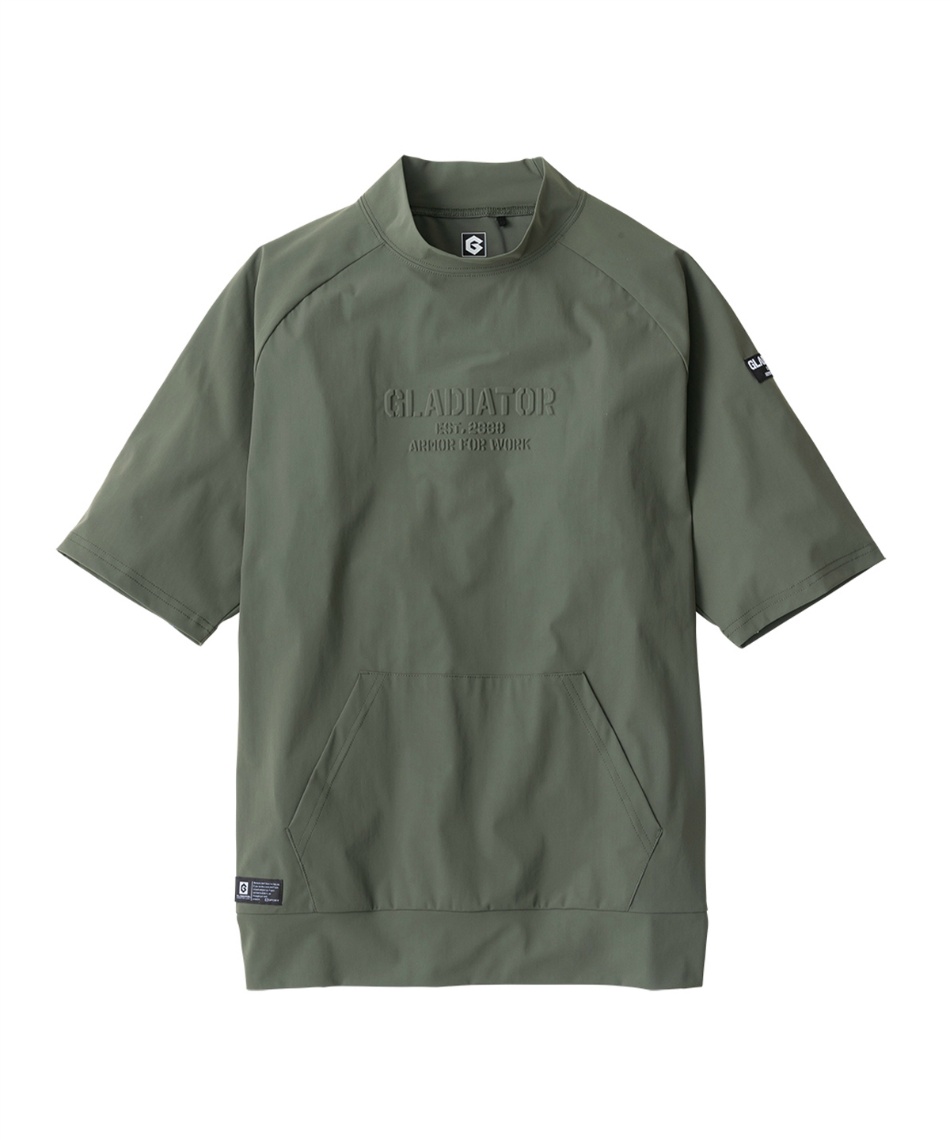 グラディエーター(GLADIATOR) Tシャツ 半袖 冷感ストレッチモック