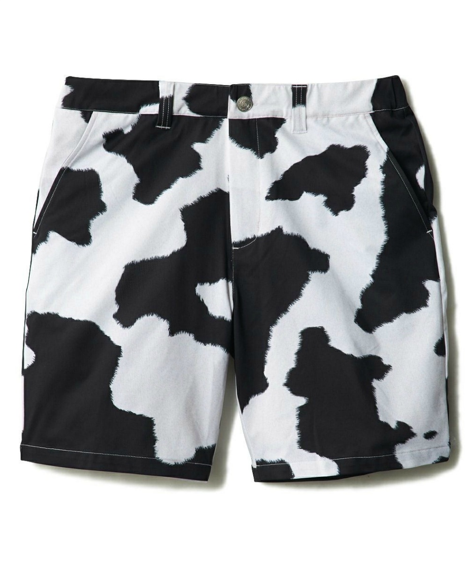 ゴルフウェア ショートパンツ 柄ショートパンツ 866310 EC 【ご自宅