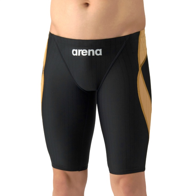 アリーナ arena FINA承認 競泳水着 スパッツ メンズ レーシングスパッツ ハーフレッグ AS6SRC54M-BKGD od