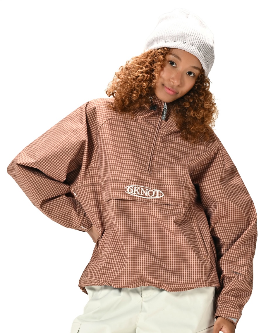 6KNOT シックスノット CHECK スノーボード ウェア ジャケット シックスノット(6KNOT) スノーボードウェア ジャケット CHECK ANRAK