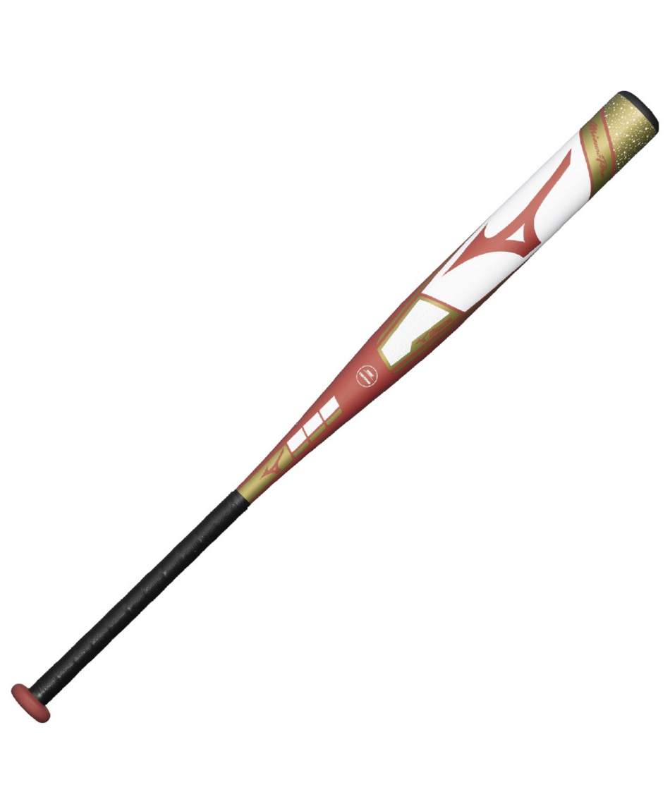ミズノ(MIZUNO) ソフトボールバット 3号用 ソフト12インチ革 ゴム