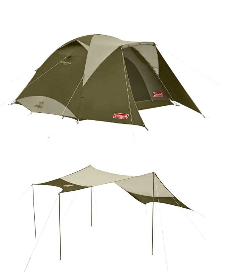 コールマン Coleman テントセット 大型テント タフワイドドームiv 300 ヘキサセット オリーブ サンド スポーツ用品ならヒマラヤオンラインストア 公式