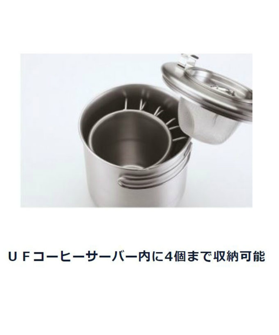 ユニフレーム(UNIFLAME) マグカップ スタッキングマグ350チタン 666104