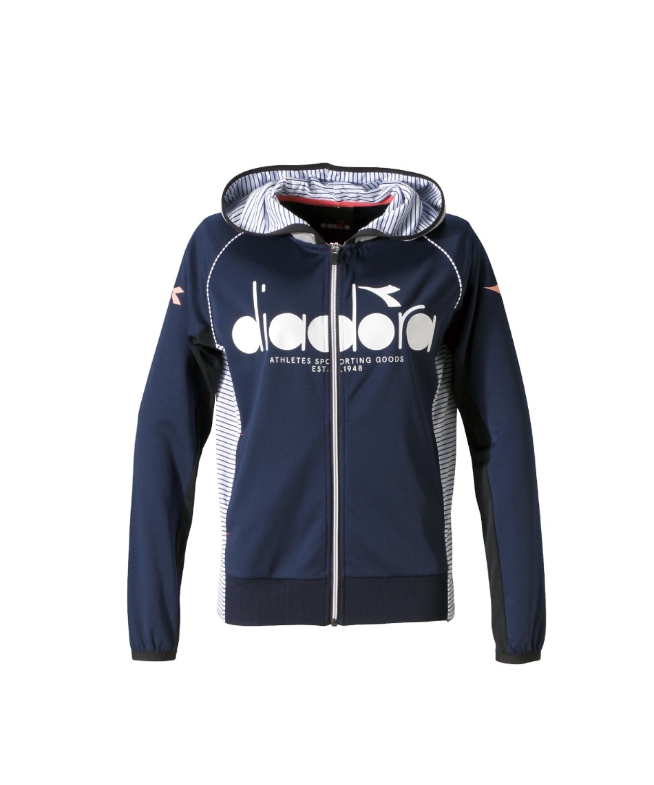 ディアドラ Diadora テニスウェア スウェットジャケット ライトニットフーディージャケット Dtp9193 スポーツ用品ならヒマラヤオンラインストア 公式