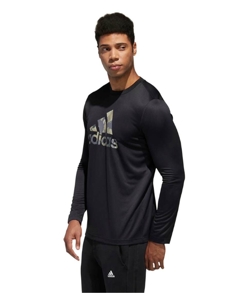 アディダス Adidas スポーツウェア 長袖 Mh カモbos ロンｔシャツ Must Haves Badge Of Sport Long Sleeve Tee Ixg08 スポーツ用品ならヒマラヤオンラインストア 公式