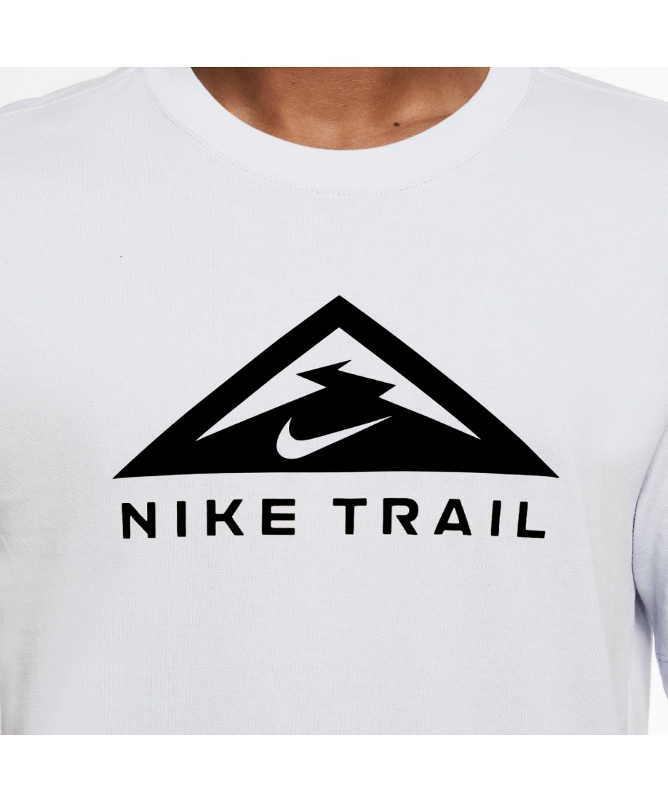 ナイキ Nike ランニングウェア Tシャツ 半袖 トレイル ドライフィットtシャツ Cz9804 100 スポーツ用品ならヒマラヤオンラインストア 公式