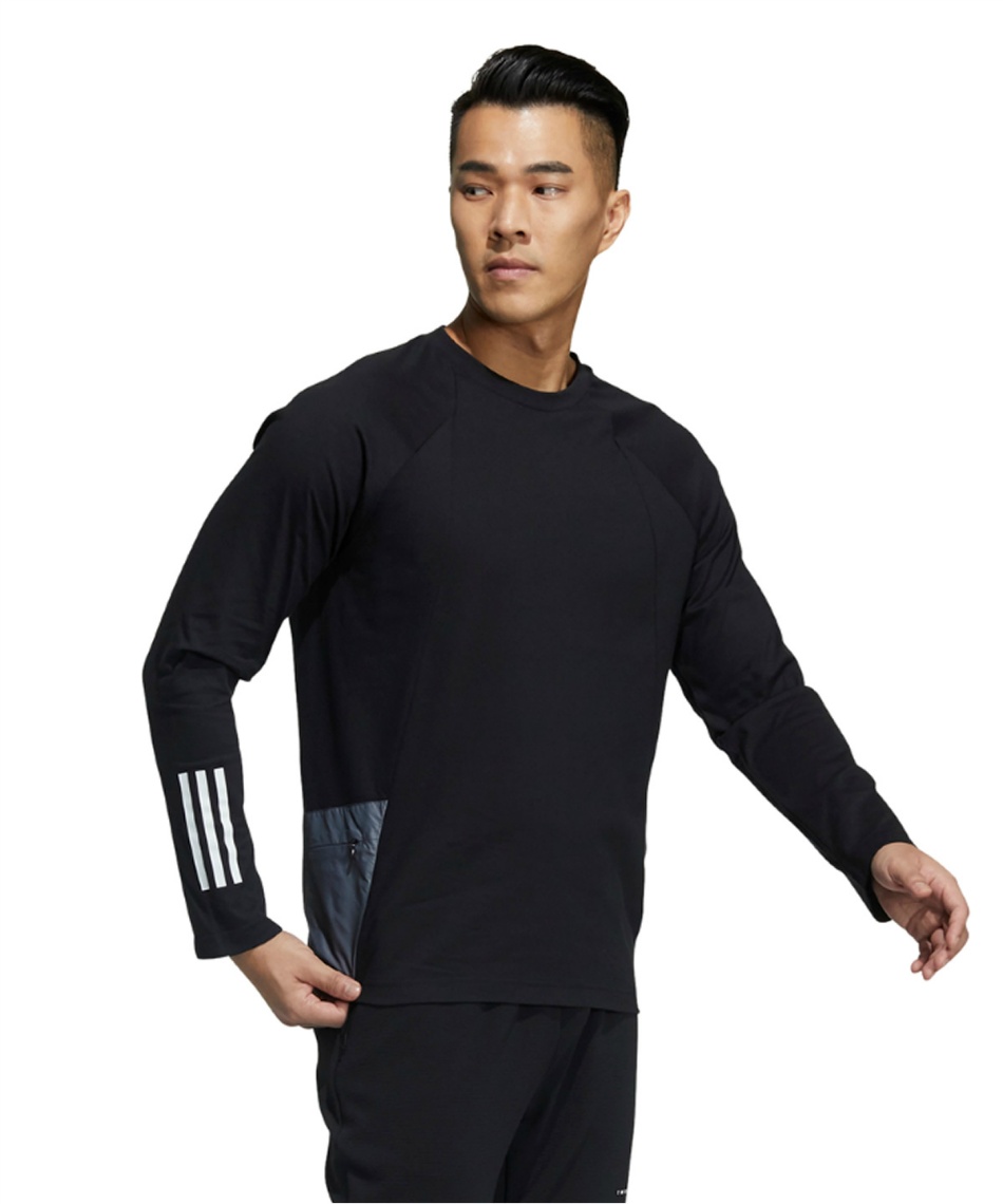 アディダス Adidas Tシャツ 長袖 バッジ オブ スポーツ 長袖tシャツ Gn0775 Jkl40 スポーツ 用品ならヒマラヤオンラインストア 公式