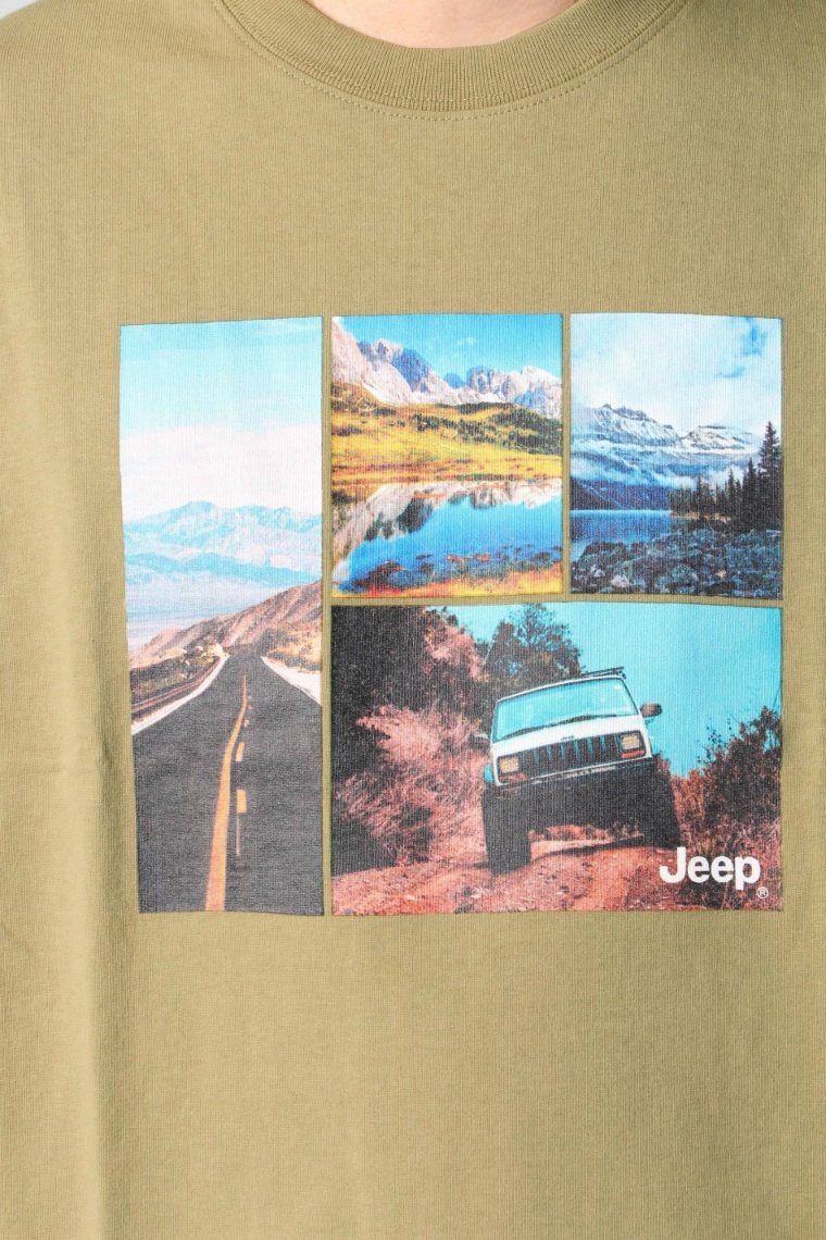 ジープ(Jeep) Tシャツ 半袖 PHOTO SS T JP171106K03