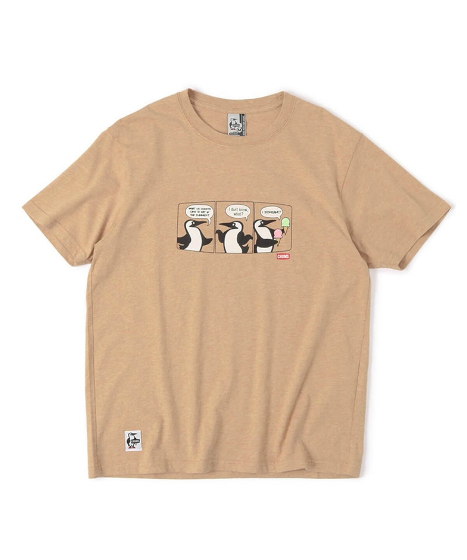 チャムス Chums Tシャツ 半袖 アイスクリームフォーアイスクリームtシャツ I Scream For Ice Cream T Shirt Ch01 1849 H Beige スポーツ用品ならヒマラヤオンラインストア 公式 チャムス Chums Tシャツ 半袖 アイスクリームフォーアイスクリームtシャツ I Scream For Ice Cream T Shirt Ch01 1849 H Beige スポーツ用品ならヒマラヤオンラインストア 公式