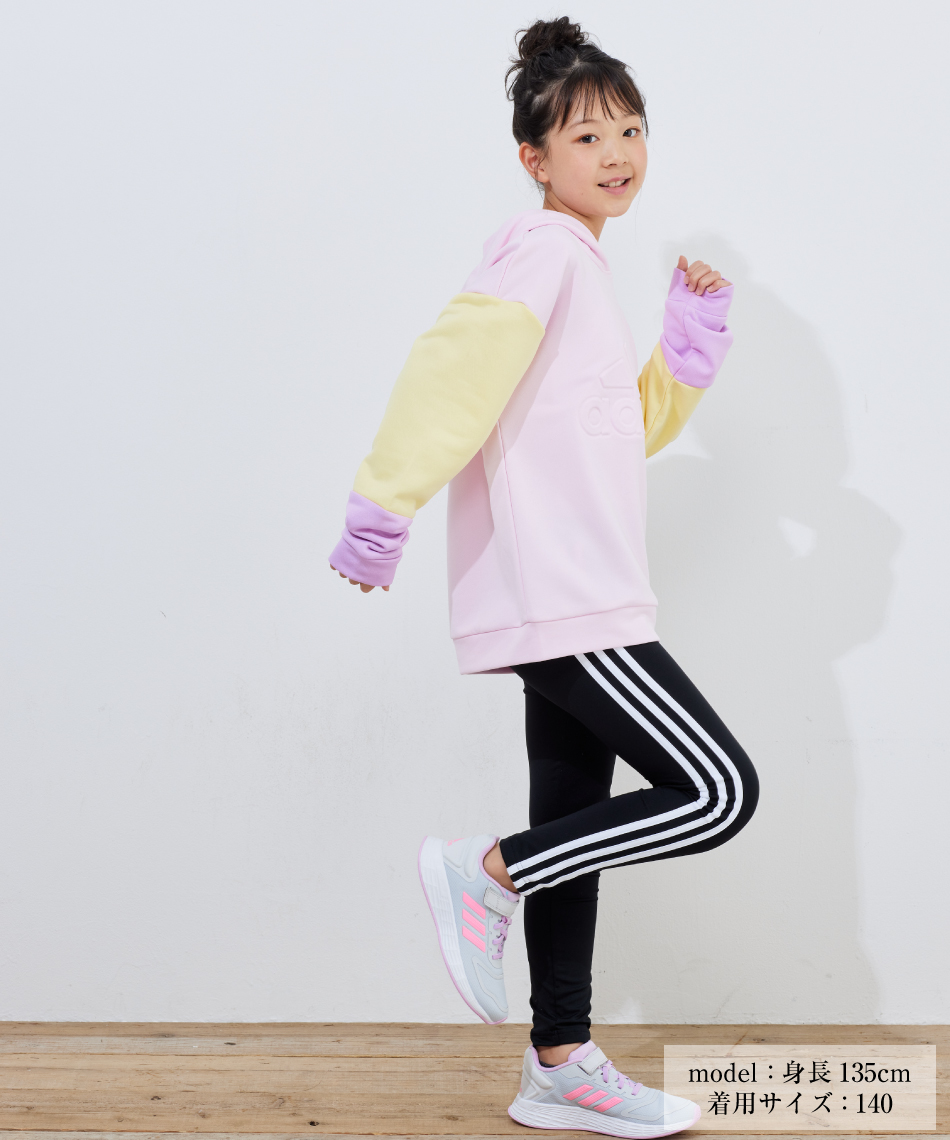 アディダス(adidas) ロングタイツ YG D2M 3ST TIGHTS GN1453 29358