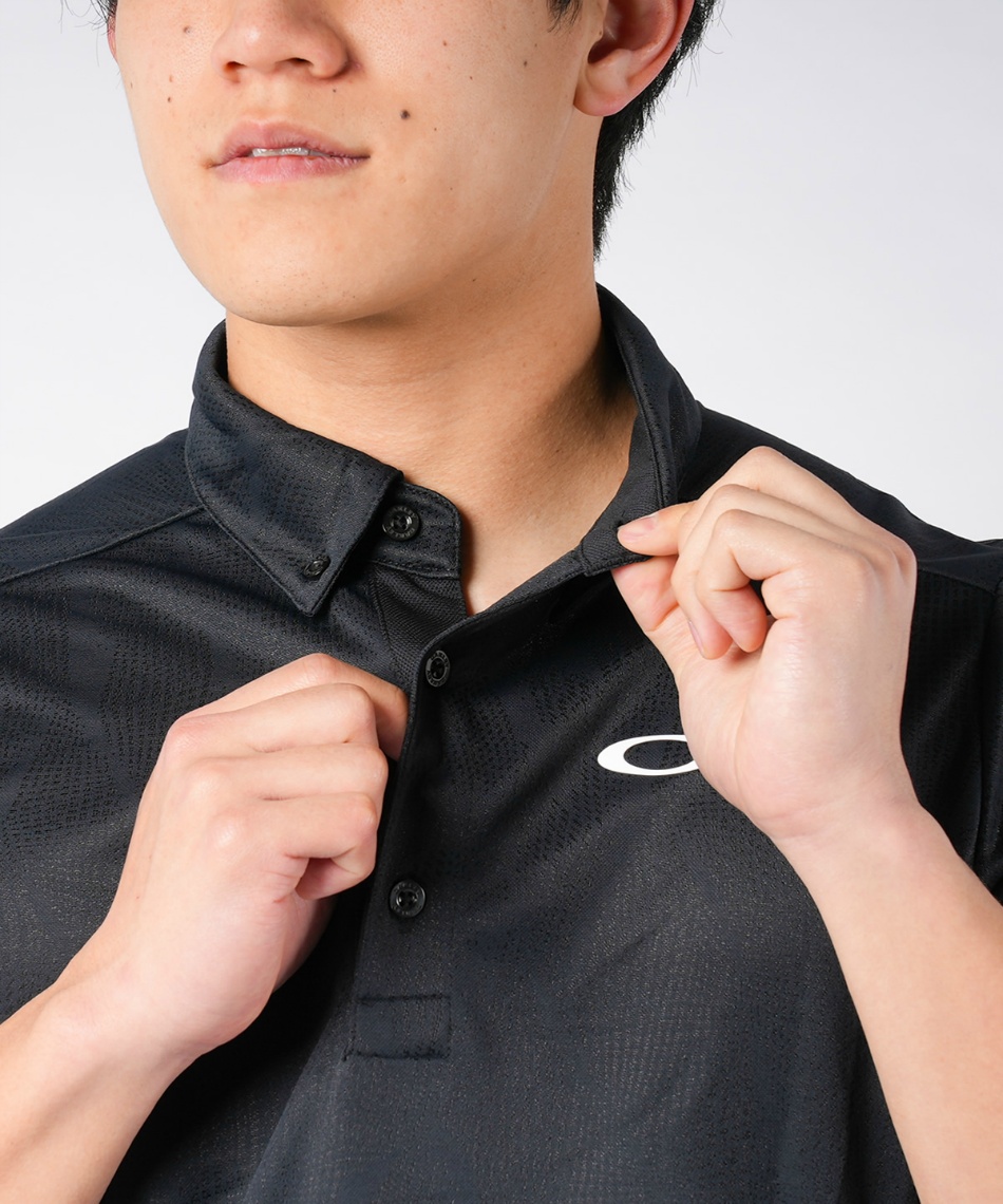 オークリー　半袖ポロシャツ オークリー(OAKLEY) ポロシャツ 半袖 ENHANCE SS POLO JACQARD12