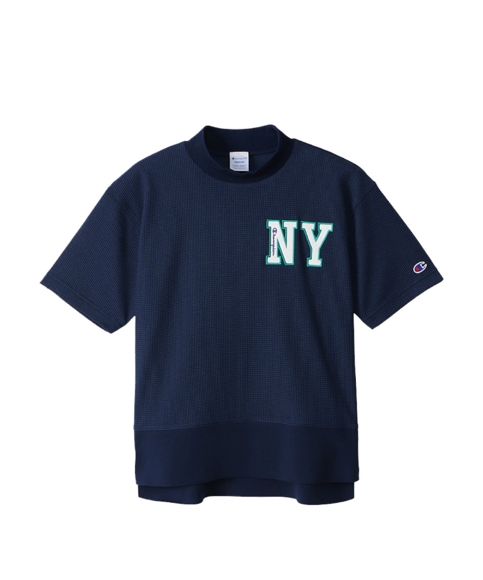 新品‼️Golfickers ゴルフィッカーズ 半袖モックネックシャツ　紺　XL 人気ゴルフィッカーズ Golfickersシャツ 新品‼️Golfickers ゴル