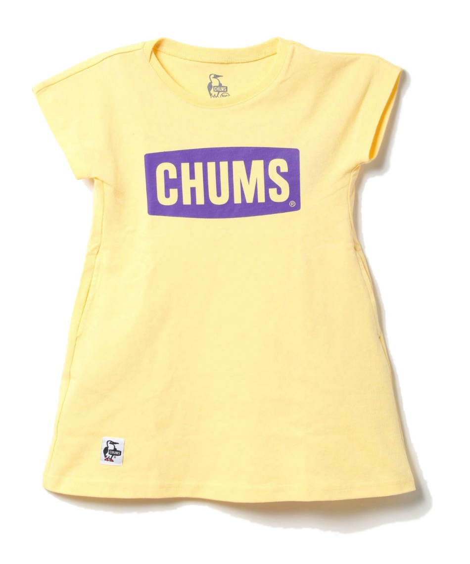 チャムス(CHUMS) ワンピース 半袖 Kid's CHUMS Logo Dress
