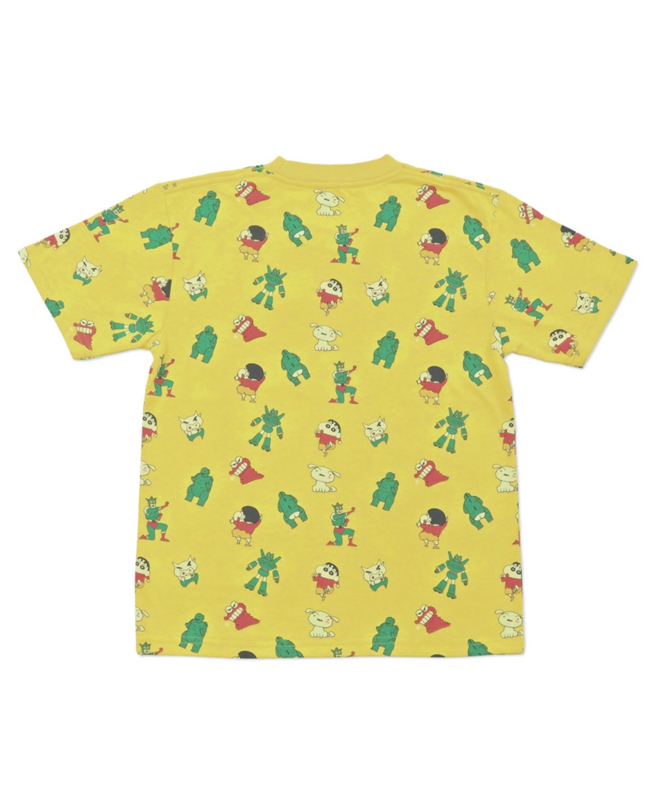 クレヨンしんちゃん Tシャツ 半袖 しんのすけ軍団総柄 SS Tシャツ