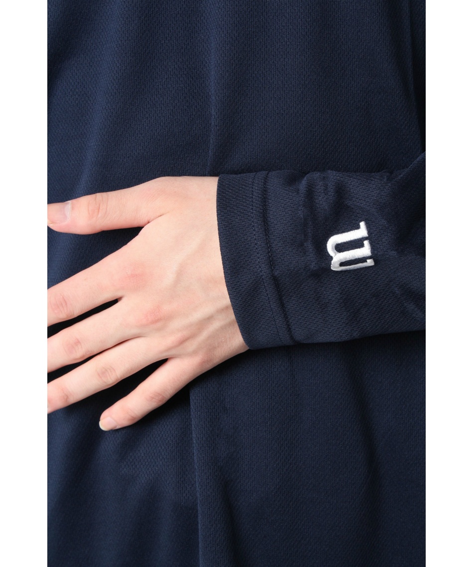 ウイルソン(Wilson) テニスウェア Tシャツ 長袖 ビッグロゴ 442-205