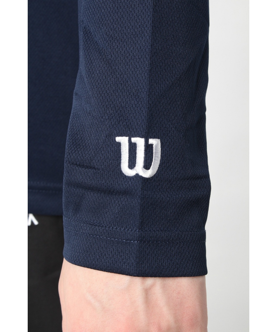 ウイルソン(Wilson) テニスウェア Tシャツ 長袖 ビッグロゴ 442-205