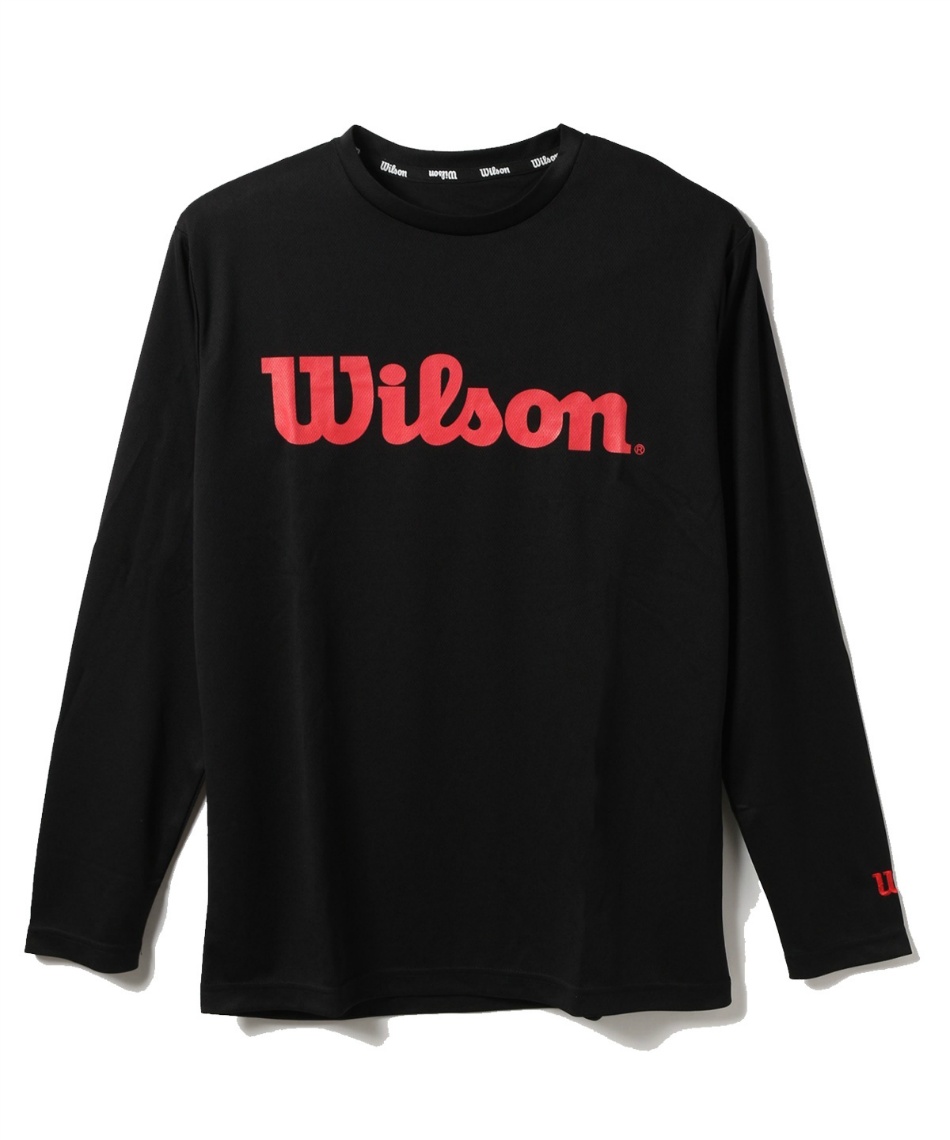 ウイルソン(Wilson) テニスウェア Tシャツ 長袖 ビッグロゴ 442-205