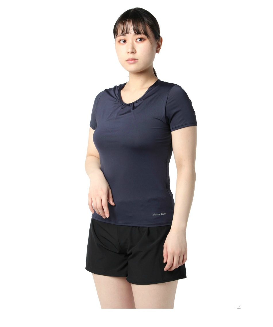 ビジョンクエスト(VISION QUEST) フィットネス水着 セパレート 半袖