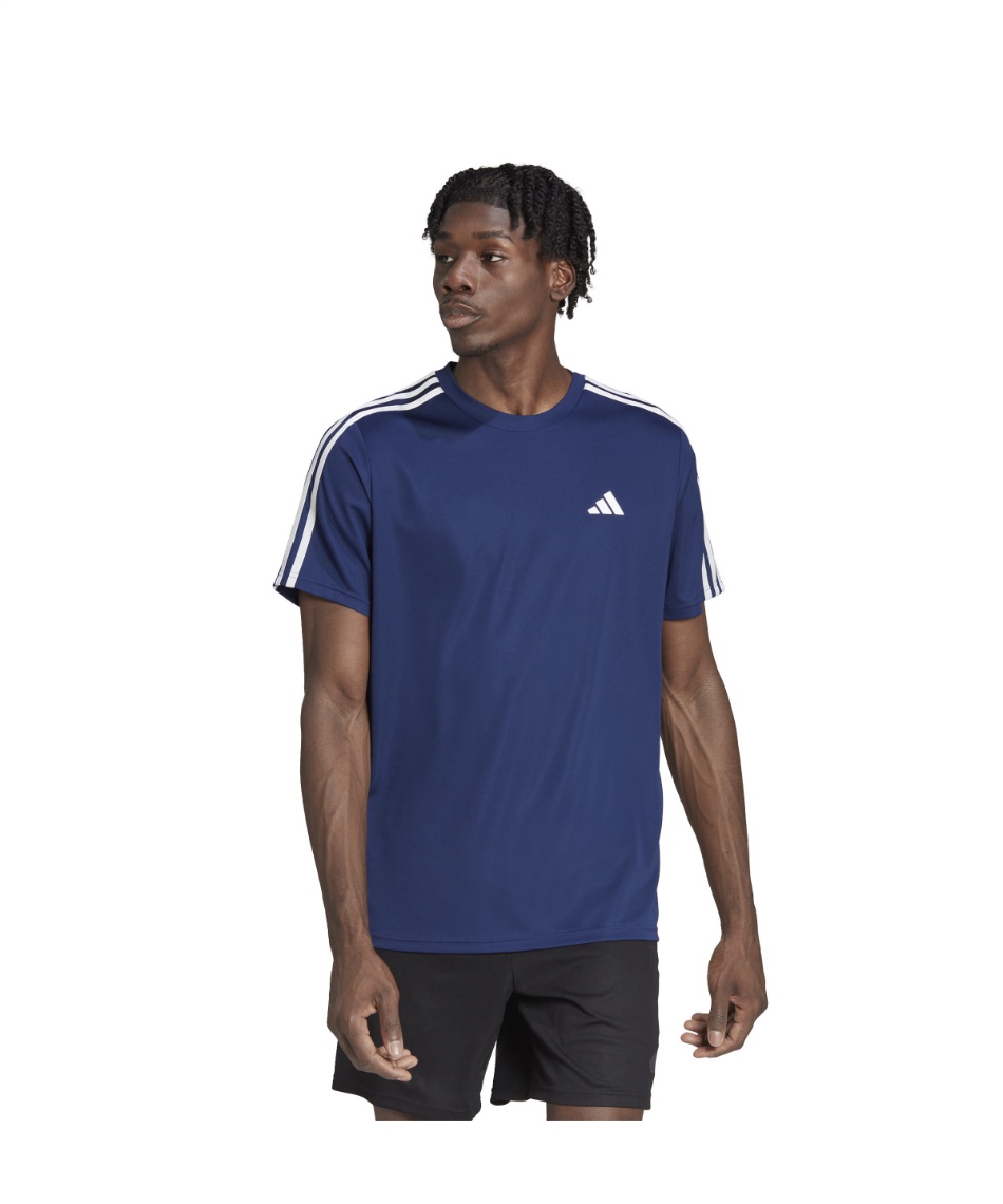 Tシャツ 半袖 トレイン エッセンシャルズ スリーストライプス