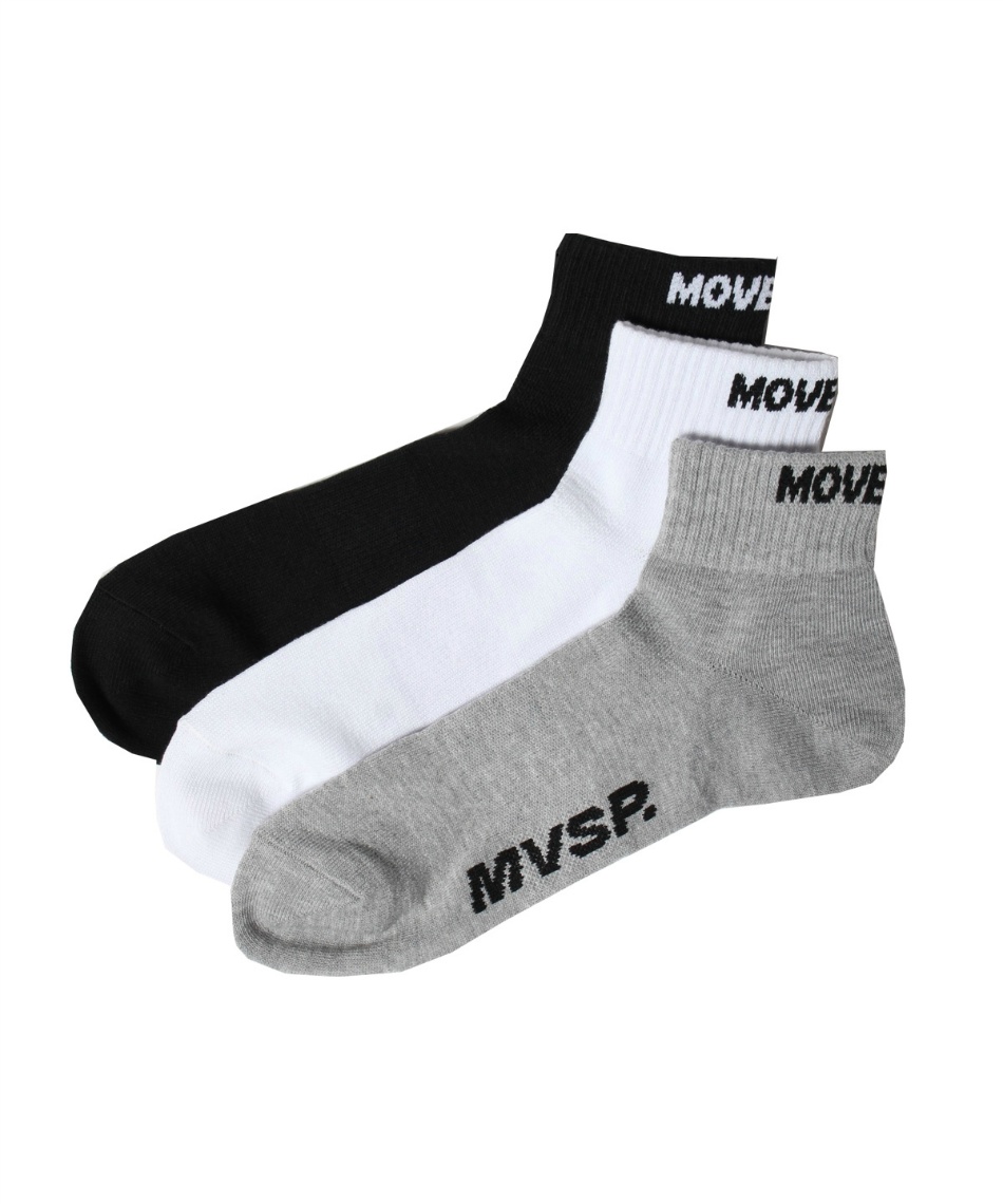 デサント(DESCENTE) アンクルソックス 3Pショートソックス DMAVJB40