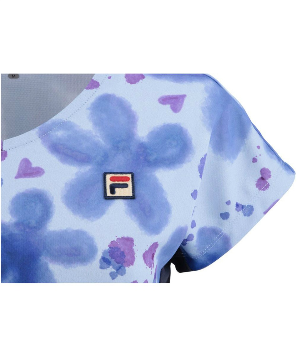フィラ(FILA) テニスウェア ゲームシャツ FLOWER VL2581 | スポーツ