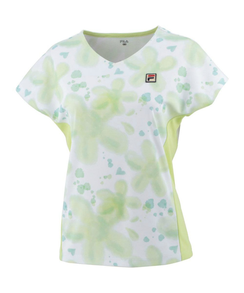 フィラ(FILA) テニスウェア ゲームシャツ FLOWER VL2581 | スポーツ フィラ(FILA) テニスウェア ゲームシャツ FLOWER VL2581 | スポーツ