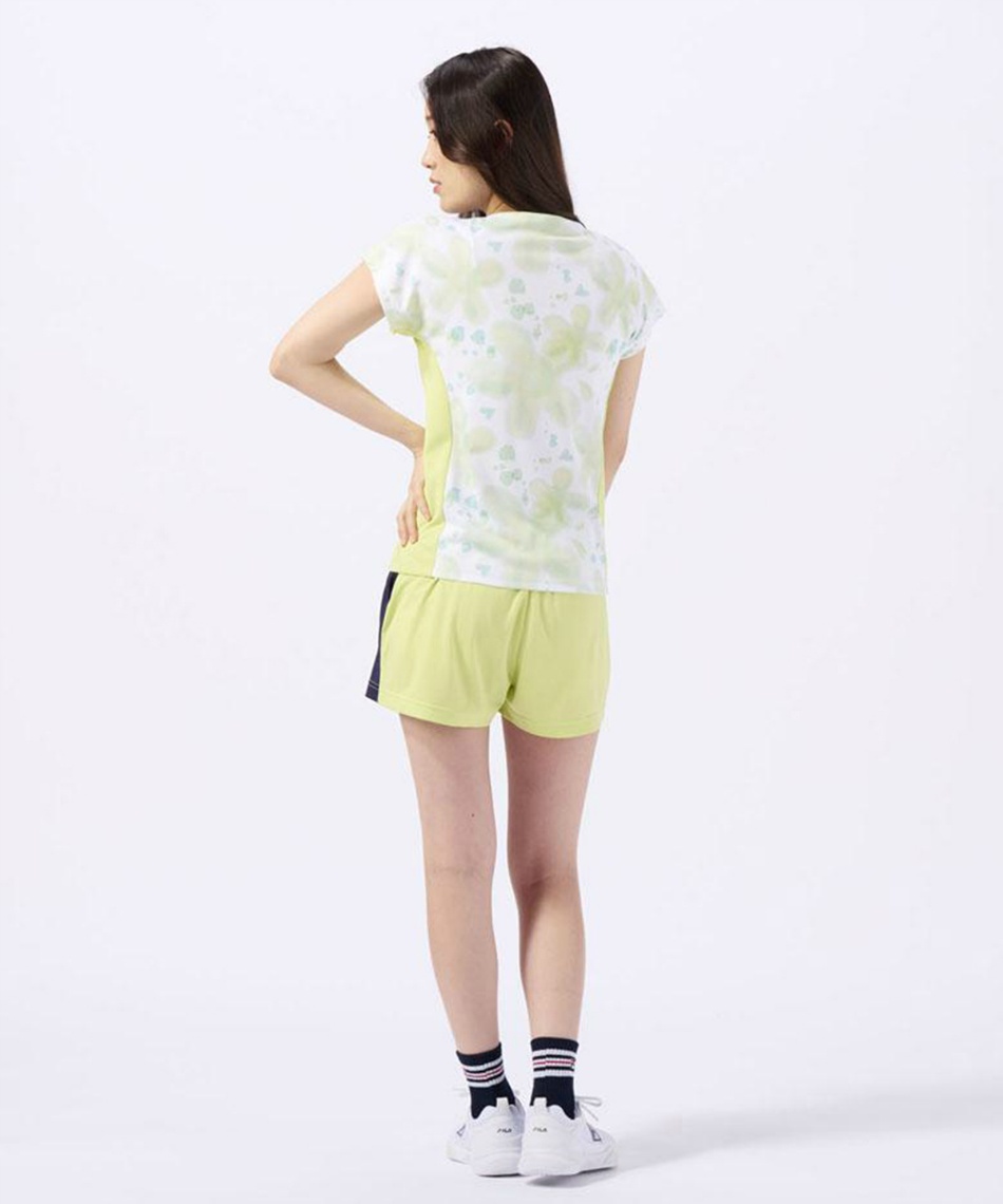 フィラ(FILA) テニスウェア ゲームシャツ FLOWER VL2581 | スポーツ
