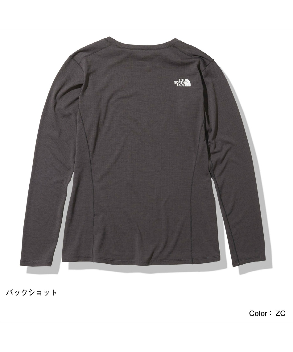 ◆◆メール便発送 ＜ノースフェイス＞ THE NORTH FACE ロングスリーブフラッシュドライスリーディークルー レディース 長袖Tシャツ NTW12203 THE NORTH FACE 特価 ノースフェイス ロングスリーブフラッシュ