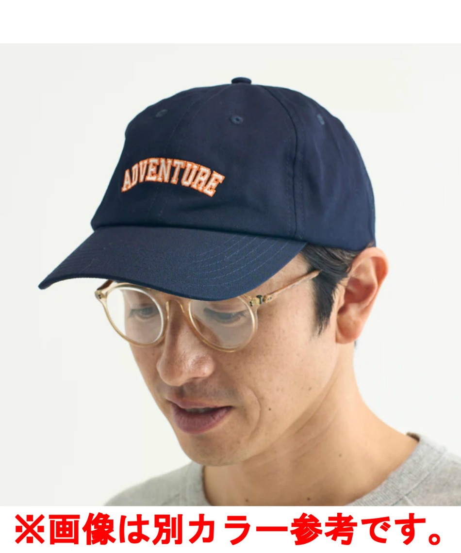 ナンガキャップ黒BELIEVE IN YOUR ADVENTURE NANGA ナンガ コットンツイル ベースボールキャップ COTTON