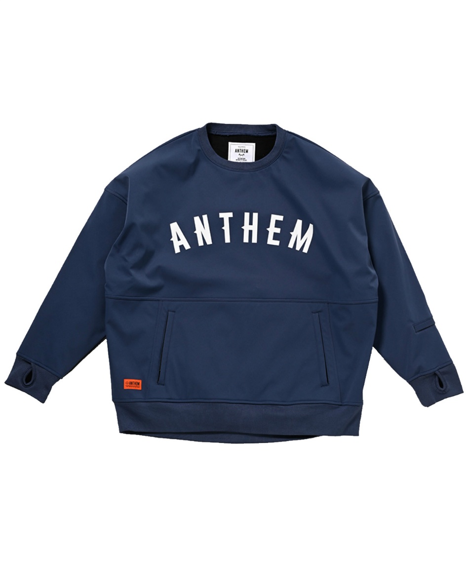 l|Cg85pt yzAZ(ANTHEM) Xm[{[hEFA WPbg HUGE CREW AN2311 Y IRON BLUE S