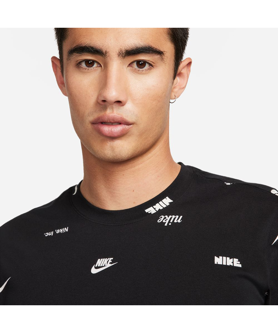 Tシャツ 半袖 NSW CLUB＋総柄プリントTシャツ FD1280-010