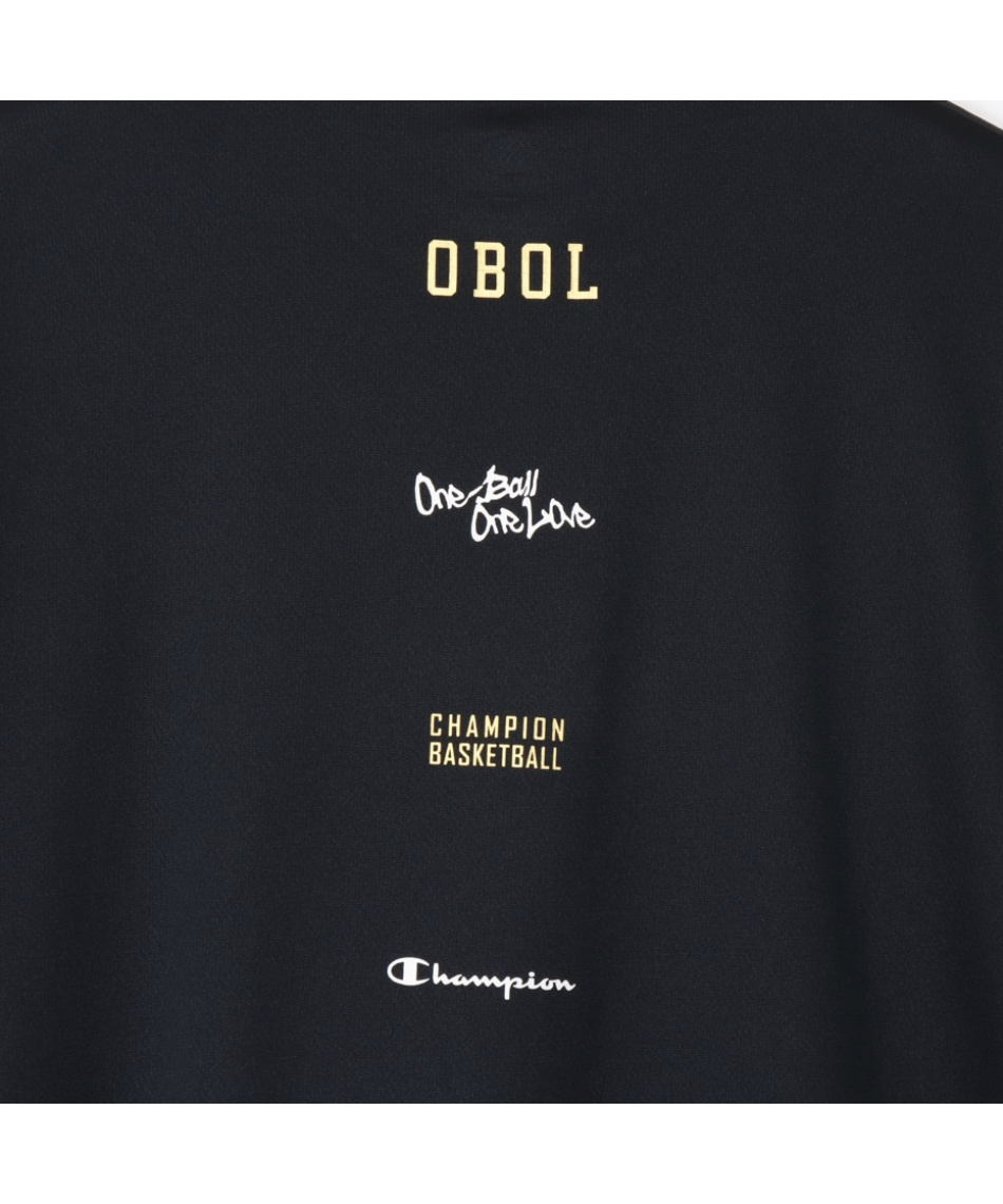 【5/12まで 10％OFFクーポン対象】 チャンピオン(Champion) バスケットボール 長袖シャツ ミニ ロングスリーブTシャツ E-MOTION CK-YB415-981 